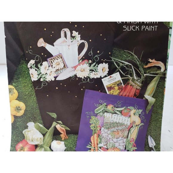 Daisy Kingdom No-Sew Fabric Applique Kit #6288 Gardening Vintage W/ Fabric - Picture 3 of 7